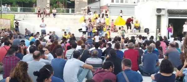 Tunceli öğretmen protesto - Sputnik Türkiye