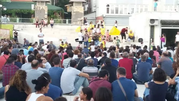 Tunceli öğretmen protesto - Sputnik Türkiye
