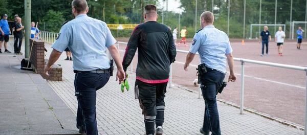 SV Vonderort kalecisi Marco K SV Vonderort kalecisi Marco K - Sputnik Türkiye