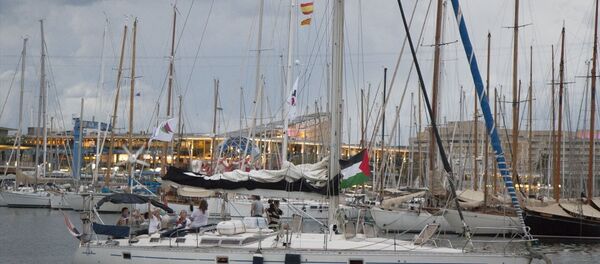 Gazze'ye yardım götüren 'Zaytouna' isimli gemi - Sputnik Türkiye