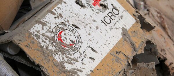 Suriye insani yardım / Suriye Kızılayı / Kızıl Haç - Sputnik Türkiye