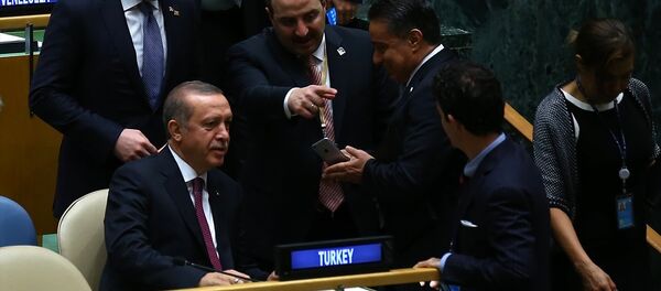 Cumhurbaşkanı Recep Tayyip Erdoğan, BM Genel Kurulu genel görüşmelerine katıldı. - Sputnik Türkiye