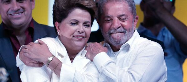 Dilma Rousseff e Lula. - Sputnik Türkiye