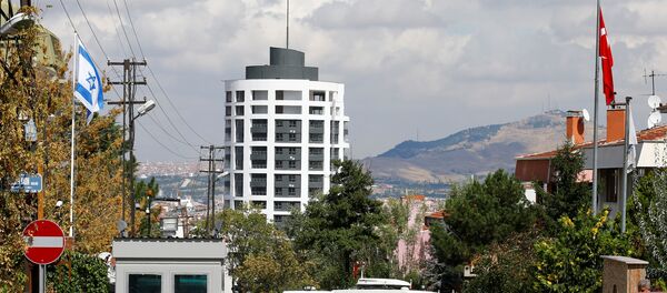 İsrail'in Ankara Büyükelçiliği'ne saldırı girişimi - Sputnik Türkiye