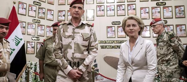 Almanya Savunma Bakanı Leyen Irak'ta - Sputnik Türkiye