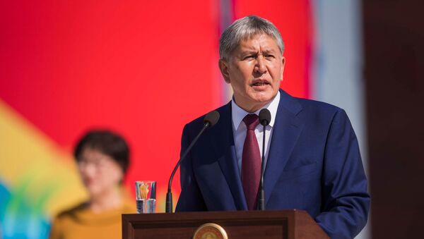 Kırgızistan Devlet Başkanı Almazbek Atambayev - Sputnik Türkiye
