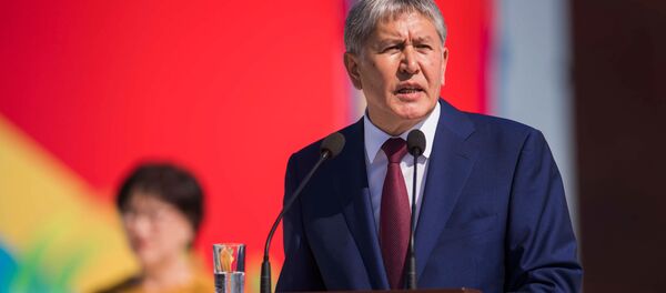 Kırgızistan Devlet Başkanı Almazbek Atambayev - Sputnik Türkiye