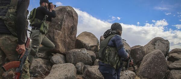 IŞİD denetimindeki Baragidah, Keferganni, Dabık ve Savran bölgesinden yükselen dumanlar Türkiye tarafından da görülüyor. - Sputnik Türkiye