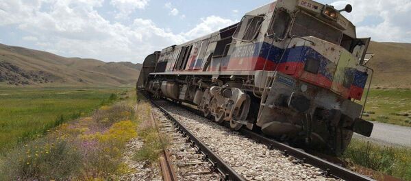 Van'da yük trenine bombalı saldırı - Sputnik Türkiye