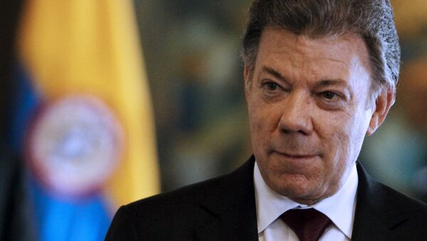 Juan Manuel Santos, presidente de Colombia - Sputnik Türkiye
