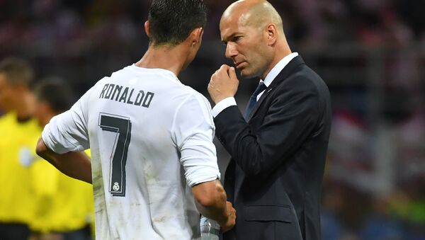 Ronaldo - Zidane - Sputnik Türkiye