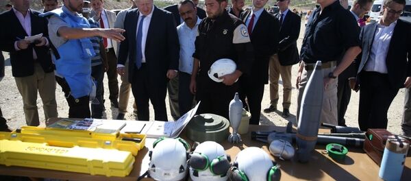 İngiltere Dışişleri Bakanı Boris Johnson-Gaziantep - Sputnik Türkiye