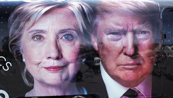 ABD başkan adayları Hillary Clinton ve Donald Trump - Sputnik Türkiye