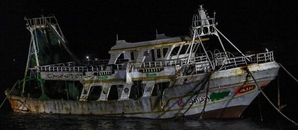 Akdeniz'de batan göçmen teknesi çıkarıldı - Sputnik Türkiye
