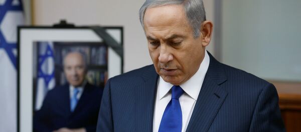 Benyamin Netanyahu - Şimon Peres Benyamin Netanyahu - Şimon Peres - Sputnik Türkiye
