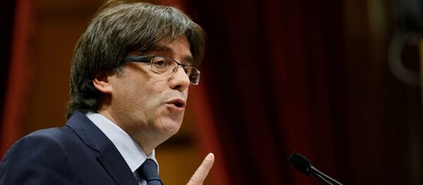 Katalonya Başkanı Carles Puigdemont - Sputnik Türkiye
