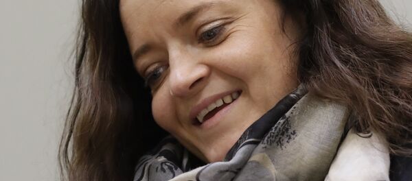 Beate Zschäpe im Münchener Gericht - Sputnik Türkiye