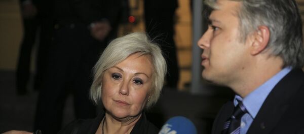 Şengül Hablemitoğlu, öğle saatlerinde avukatı Ersan Barkın ile geldiği Ankara Adliyesi’nde, Anayasal Düzene Karşı İşlenen Suçları Soruşturma Bürosu’ndan sorumlu Cumhuriyet Başsavcıvekili Necip Cem İşçimen'e ifade verdi. - Sputnik Türkiye