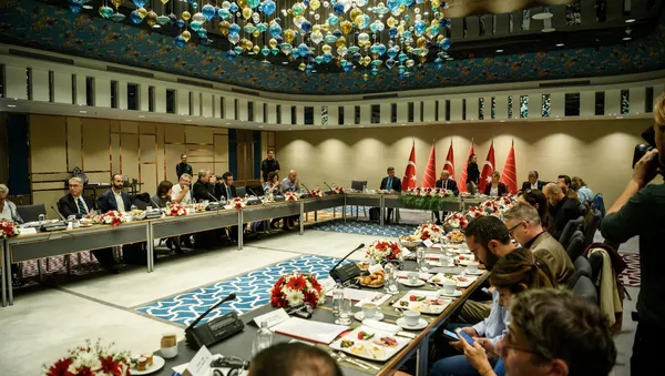 CHP lideri Kemal Kılıçdaroğlu, yabancı basın kuruluşlarının temsilcileri ile bir araya geldi. - Sputnik Türkiye