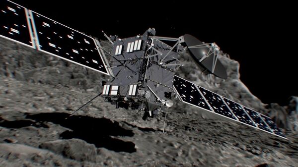 Rosetta uzay aracı ve Philae robotu - Sputnik Türkiye