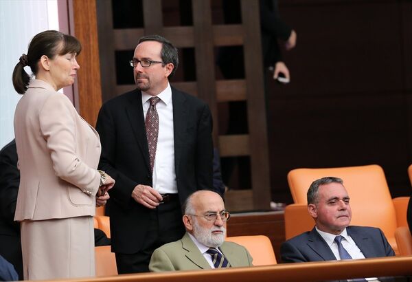 Açılış törenine ABD'nin Ankara Büyükelçisi John Bass de katıldı. - Sputnik Türkiye