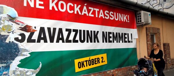 Macaristan sığınmacı referandumu - Sputnik Türkiye