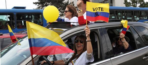 Kolombiya - FARC referandum - Sputnik Türkiye