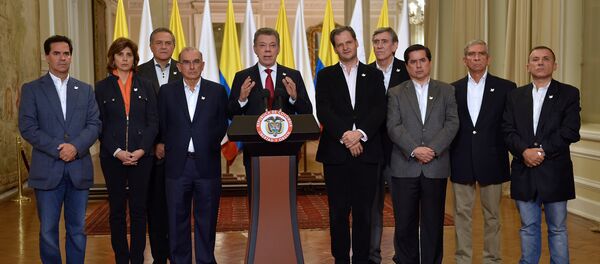 Kolombiya Devlet Başkanı Juan Manuel Santos - Sputnik Türkiye