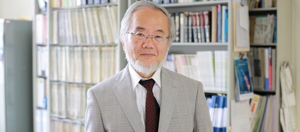 Yoshinori Ohsumi, Nobel Tıp Ödülü'nü kazandı - Sputnik Türkiye