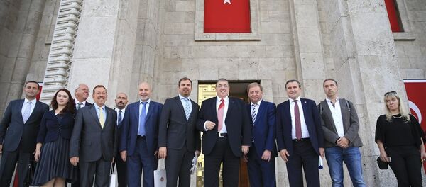 Alman Federal Meclis Savunma Komisyonu üyeleri TBMM'de - Sputnik Türkiye