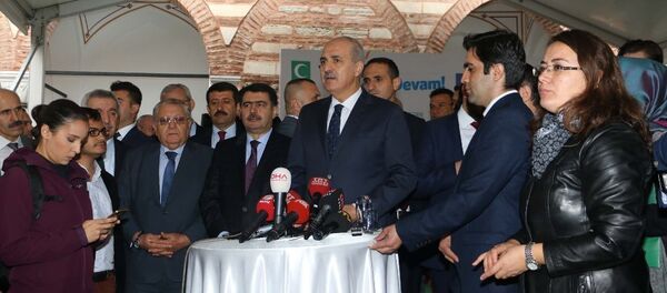 Hükümet Sözcüsü ve Başbakan Yardımcısı Numan Kurtulmuş - Sputnik Türkiye