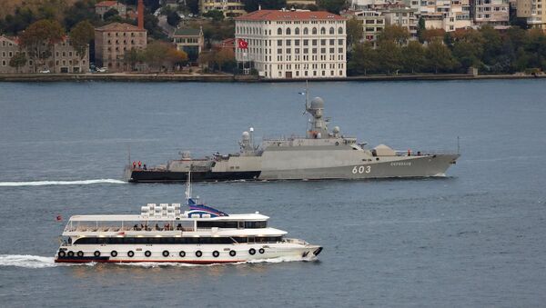 Rus savaş gemisi Zelyonıy Dol - Sputnik Türkiye