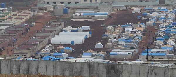 Atme çadır kenti - Sputnik Türkiye