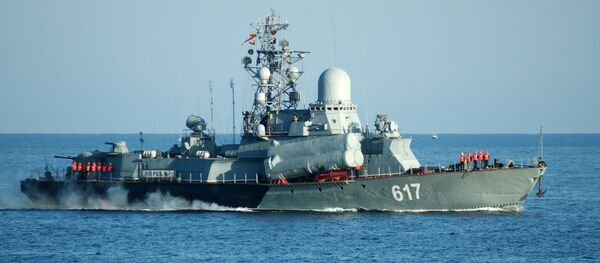 Rusya'nın Karadeniz Filosu'na ait 'Miraj' isimli savaş gemisi - Sputnik Türkiye