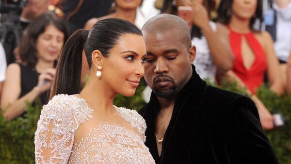 Kim Kardashian ve Kanye West - Sputnik Türkiye