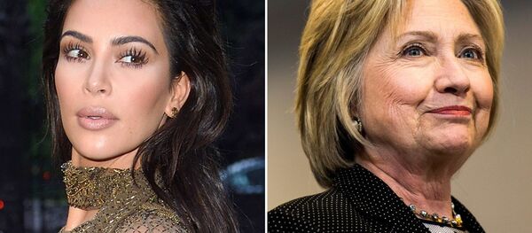 Hillary Clinton - Kim Kardashian - Sputnik Türkiye