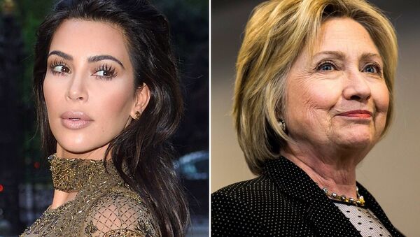 Hillary Clinton - Kim Kardashian - Sputnik Türkiye