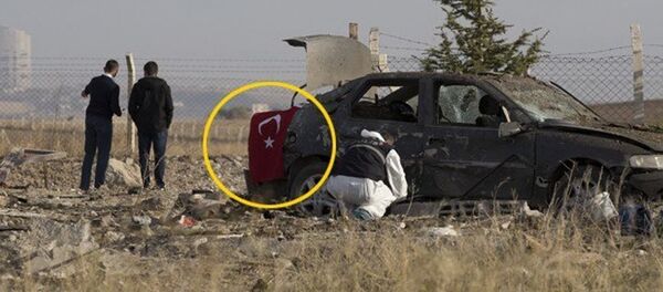 Ankara'daki canlı bombalar dikkat çekmemek için araca Türk bayrağı asmışlar - Sputnik Türkiye