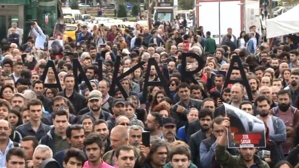 Ankara'daki patlamada hayatını kaybedenler Kadıköy'de anıldı - Sputnik Türkiye