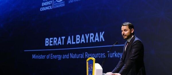 Enerji ve Tabii Kaynaklar Bakanı Albayrak - Sputnik Türkiye