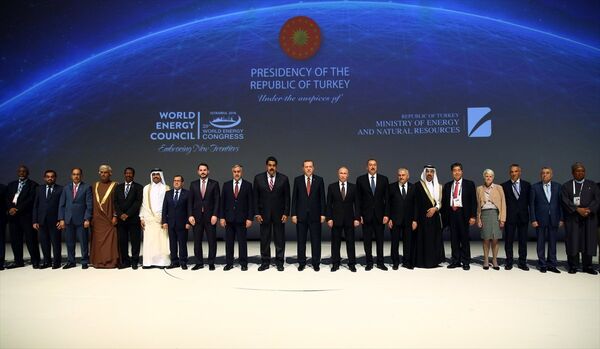 23. Dünya Enerji Kongresi aile fotoğrafı - Sputnik Türkiye