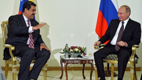 Vladimir Putin - Nicolas Maduro - Sputnik Türkiye