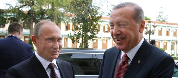 Recep Tayyip Erdoğan - Vladimir Putin - Sputnik Türkiye