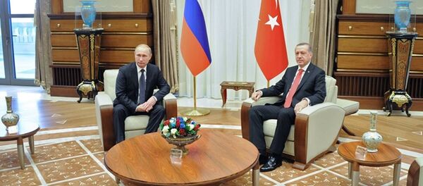 Vladimir Putin - Recep Tayyip Erdoğan - Sputnik Türkiye