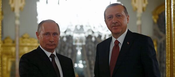 Vladimir Putin - Recep Tayyip Erdoğan - Sputnik Türkiye