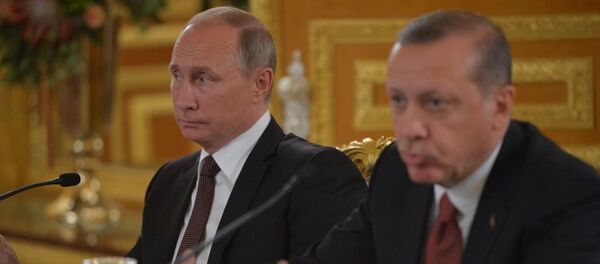 Vladimir Putin - Recep Tayyip Erdoğan - Sputnik Türkiye