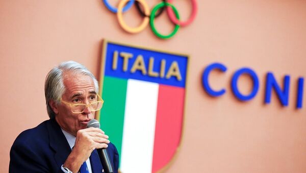İtalya Milli Olimpiyat Komitesi (CONI) Başkanı Giovanni Malago - Sputnik Türkiye