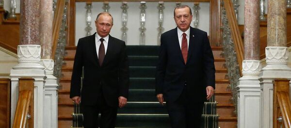 Recep Tayyip Erdoğan - Vladimir Putin - Sputnik Türkiye