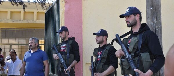 ÖSO'ya Türk polisi şapkası - Sputnik Türkiye