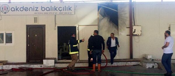 Antalya'da patlama - Sputnik Türkiye